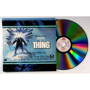 The Thing (LaserDisc, 1990) • John Carpenter, Kurt Russell, Stereo & Surround